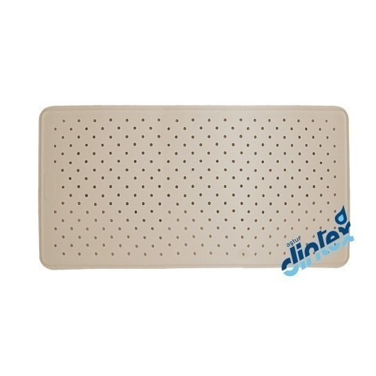 Alfombra Baño Antideslizante 70X36Cm Bañera Beige Dintex