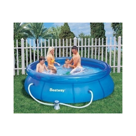 Piscina Pvc Circular 244X66Cm Cartucho 2300Lt Bestway