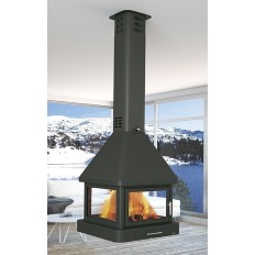 Chimenea Metalica 4 Caras Para Colgar  Modelo Huelva-C