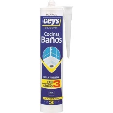 Silicona Acida Cocina/Baño 280 Ml Bl A/M Ceys