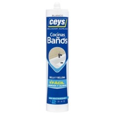 Sellador Acrilico Cocina/Baño 280 Ml Bl A/M Ceys