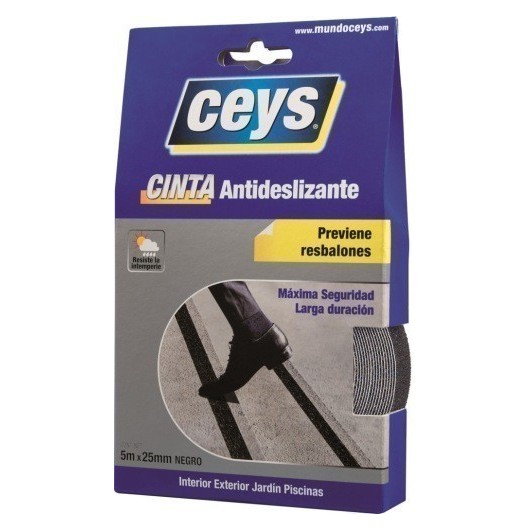 Antideslizante Bañera Tiras 2,5Cmx25Mm 8Pz Blanco Ceys 8 Pz