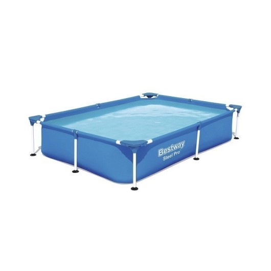 Piscina Pvc Rectangular 221X150X43Cm Infantil 1200Lt Splash Fp 