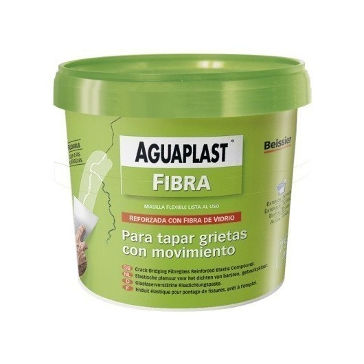 Masilla Restaurancion Fibra/Vidrio 750 Ml Gris Aguaplast