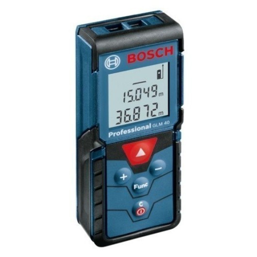 Medidor Laser Distancias Hasta 40Mt Glm40 Bosch