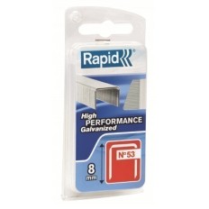 Grapa Grapadora Modelo 53 10Mm Fina Acero Rapid 1.080 Pz