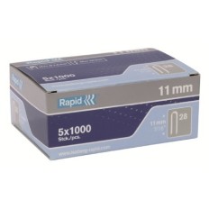 Grapa Elec Cable 10Mm Nº28 Rapid 5.000 Pz