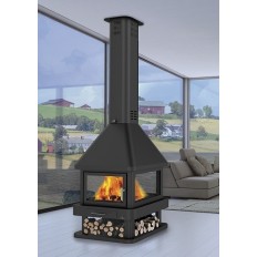 Chimenea Metalica 4 Caras  Modelo Huelva