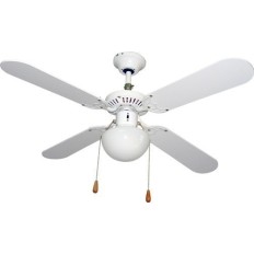 Ventilador Techo 105Cm Con Luz 50W-3V 4 Aspas Vivah