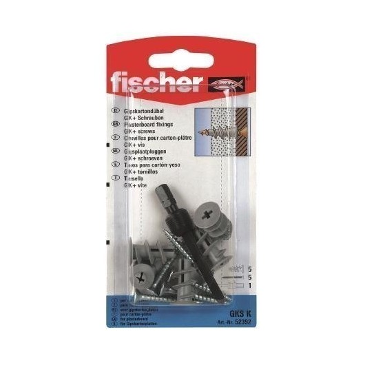 Taco Autoperforante Pladur Nylon Insercion Gk K Fischer