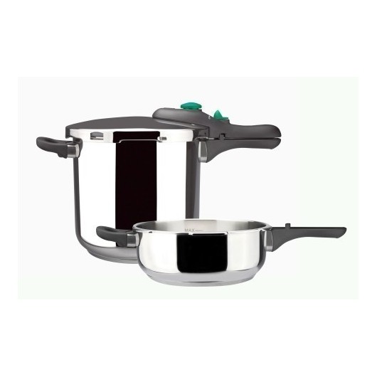 Olla Cocina Presion 03+06Lt Super Rapida Inox Dynamic Duo 