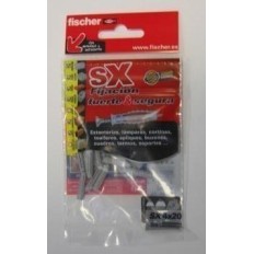 Taco Fijacion 4X020Mm Sx Fischer 40 Pz