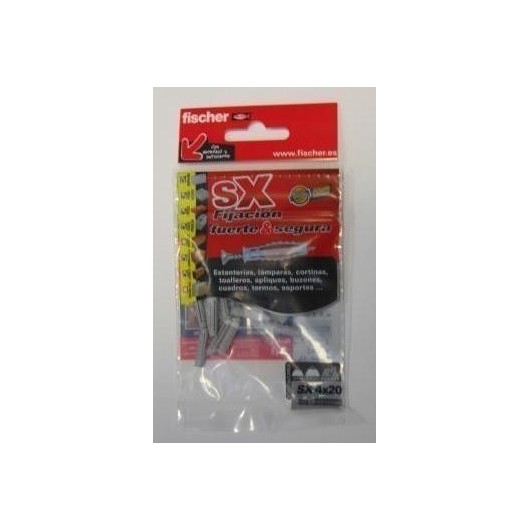 Taco Fijacion 4X020Mm Sx Fischer 40 Pz