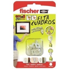 Colgador Cuadros Blanco Fischer 8 Pz