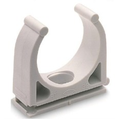 Abrazadera Tubo Flexible 32Mm Plastico Ft Fischer 50 Piezas