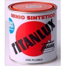 Minio Sin Plomo Sintetico 4 Lt Naranja Titan