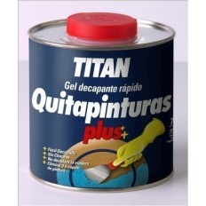 Quitapinturas Preparacion Madera 2,5 Lt  Gel Titan-Plus Tita