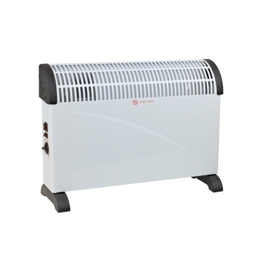 Convector Electrico  Suelo 2000W Turbo Termostato Vivah