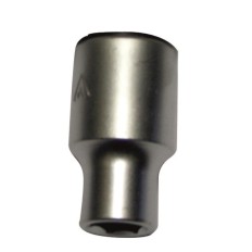 Llave Vaso Hexagonal  1/2"-12Mm Cromo Vanadio 