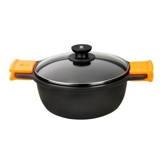 Cacerola Alta 24Cm Con Tapa Induccion Aluminio/Fundido Efficent Bra