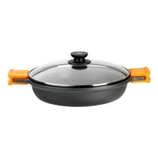 Cacerola Baja 20Cm Con Tapa Induccion Aluminio/Fundido Efficent Bra