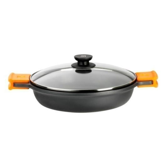 Cacerola Baja 28Cm Con Tapa Induccion Aluminio/Fundido Efficent Bra