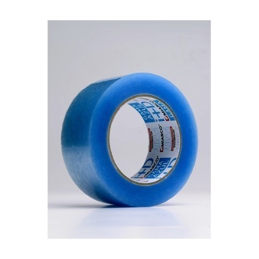 Cinta Adhesiva 48Mmx 66Mt Embalaje Polipropileno  Transparente Gama Azul Miarco