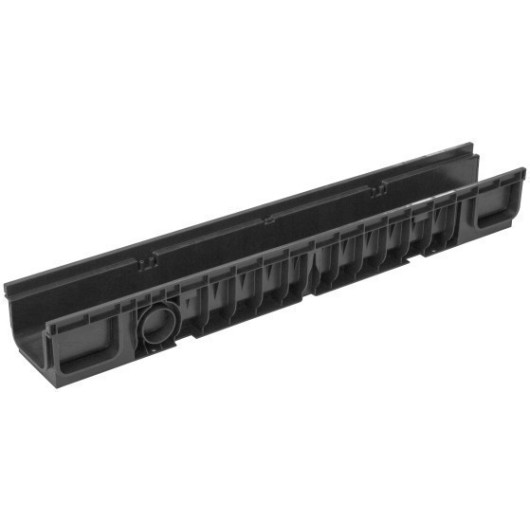 Canaleta Evacuacion 13X9,5X100Cm Polieter Negro Taurus Dakota