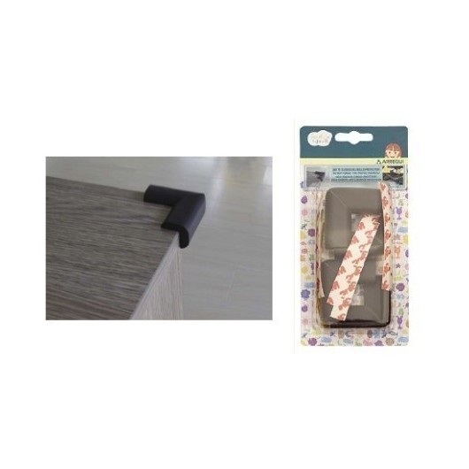 Protector Seguridad Infantil Arregui Marron Esquinas 4Pz A-1044260 4 Pz
