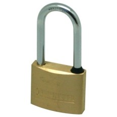 Candado Seguridad  40Mm Arco Largo Laton  Nivel