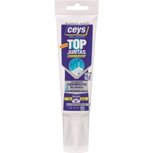 Sellador Juntas Impermeabilizacion 125 Ml Topjuntas Ceys