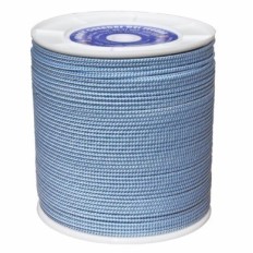 Cuerda Trenzada  04,5Mm Polietileno  Blanco /Azul  Palangre Hyc 400 Mt