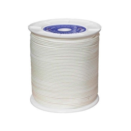 Cuerda Trenzada  04,5Mm Polietileno  Blanca  Palangre Hyc 400 Mt