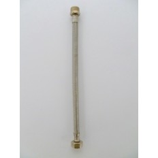 Latiguillo Fontan Mm 1/2-1/2"-30Cm Inox/Caucho S M