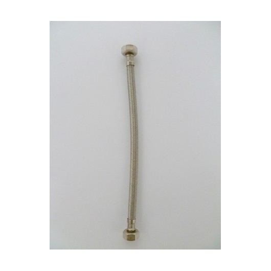 Latiguillo Fontan Hh 3/8-3/8"-50Cm Inox/Caucho S M