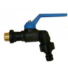 Grifo Esfera 1/2" Toma Automatica Antihielo Plastico  Negro S M