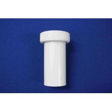 Alargadera Tubo Rosca 11/2"X40Mm Tuerca Loca Pvc Bl S M