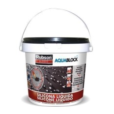 Silicona Liq Elast100% 1 Kg Neg Imp Aquablock Rubson