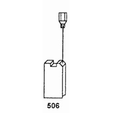 Escobilla Herramienta Electrica  Pvc Bosch 1152J Asein 2 Pz