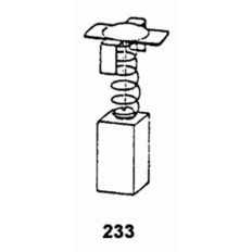 Escobilla Herramienta Electrica  Pvc Hitachi 1796J Asein 2 Pz