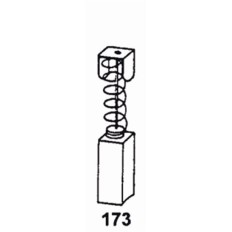 Escobilla Herramienta Electrica  Pvc Virutex 0500Jx Asein 2 Pz