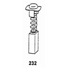 Escobilla Herramienta Electrica  Pvc Hitachi 1923J Asein 2 Pz