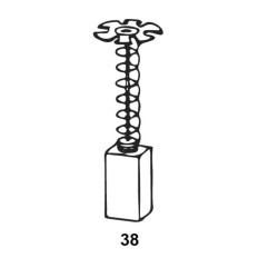 Escobilla Herramienta Electrica  Pvc Aeg 0307J Asein 2 Pz