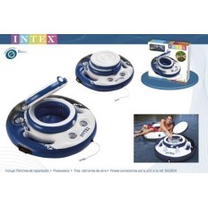 Nevera Piscina Ø89Cm Flotante Intex Con tapa