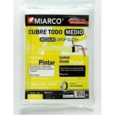 Plastico Protector 4 Mt X 05 Mt Medio Cubretodo Miarco