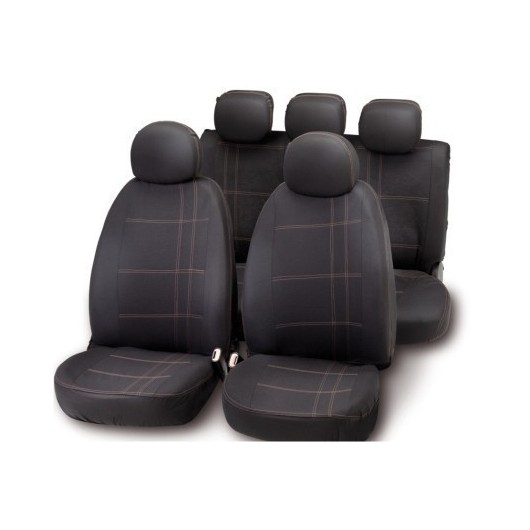 Funda Asiento Auto Negro/Gris Embroidery Bottari