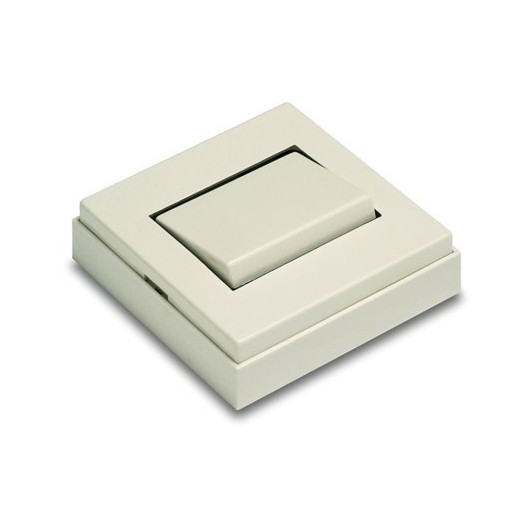 Interruptor 65X65X19 10A-250V Superficie Pvc Blanco 5001-B Famat