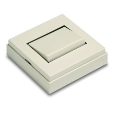 Conmutador 65X65X19 10A-250V Superficie Pvc Blanco 5002-B Famat