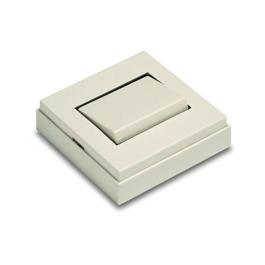 Conmutador 65X65X19 10A-250V Superficie Pvc Blanco 5002-B Famat