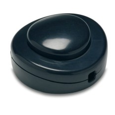 Interruptor Electricidad 65X65X31 2A-250V De Pie Pvc Negro Famat